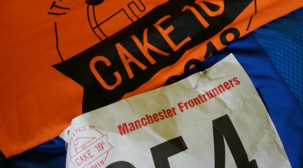 It's A Piece of Cake 10k Race Number