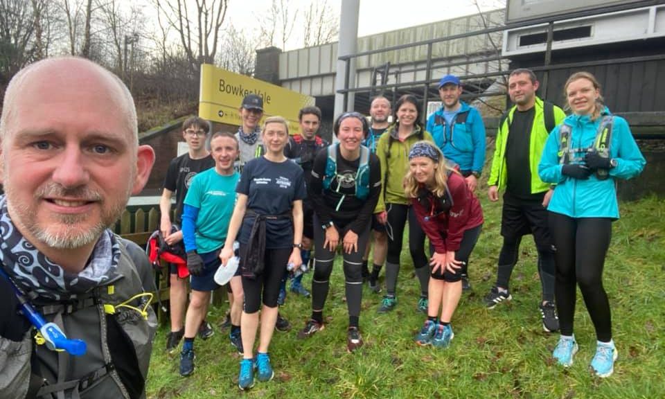 RRC runners taking on the Manchester Metrolink